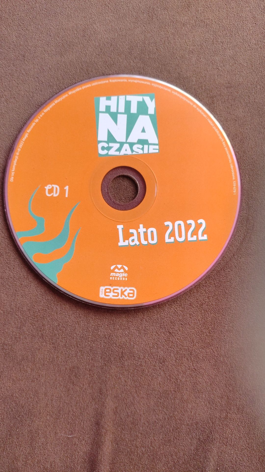 Hity na czasie , radio eska, lato 2022, CD 1