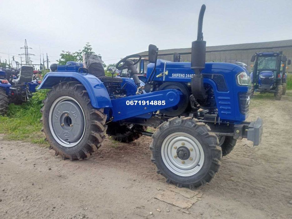 Мінітрактор Shifeng 244 BFU з компресором повний привід ВОМ триточка