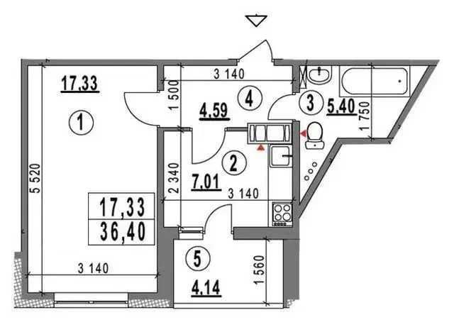 1к, Кішки (Конєва) 5а, Еврика, буд 14, евро-т, м.Іподром, м.ВДНГ 10 хв