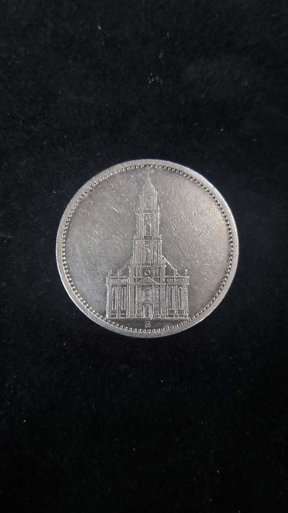 Монета 5 марок 1934 року