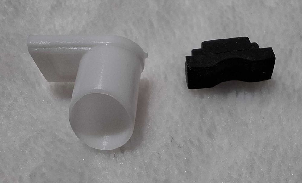 Końcówka oraz gumka do maszynki do gilz 8mm, zestaw naprawczy