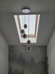 Lampa wisząca asymetryczna 5punktowa