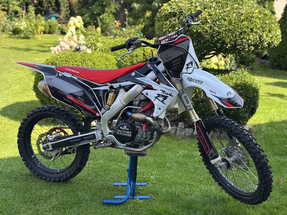 Honda CRF 450  2012  Wtrysk  Ohlins  FMF  zadbany  Homologacja