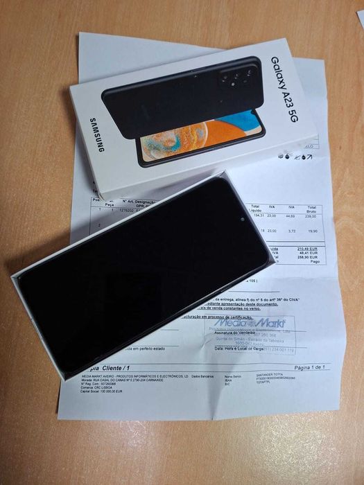 Telemóvel Samsung A23 5G Dual sim 64GB + 64GB C/ Garantia