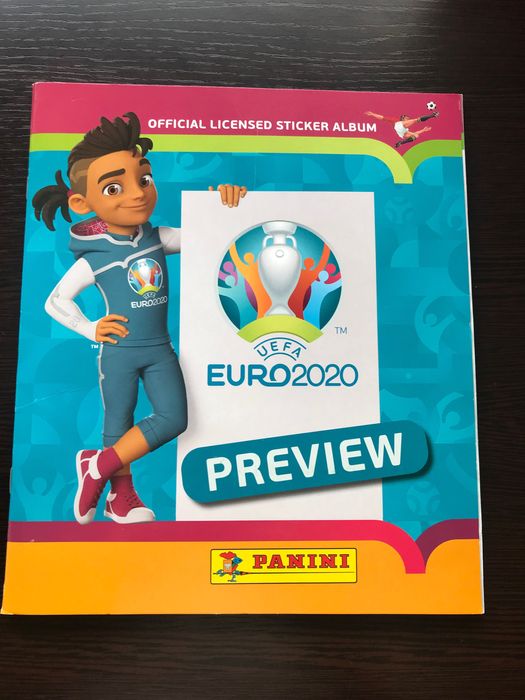 Caderneta Panini Euro 2020 Preview