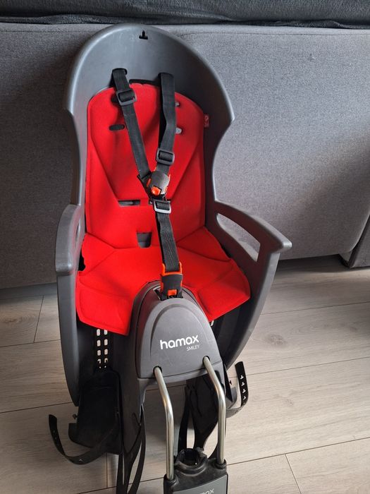 Fotelik rowerowy dla dziecka Hamax Smiley na rower