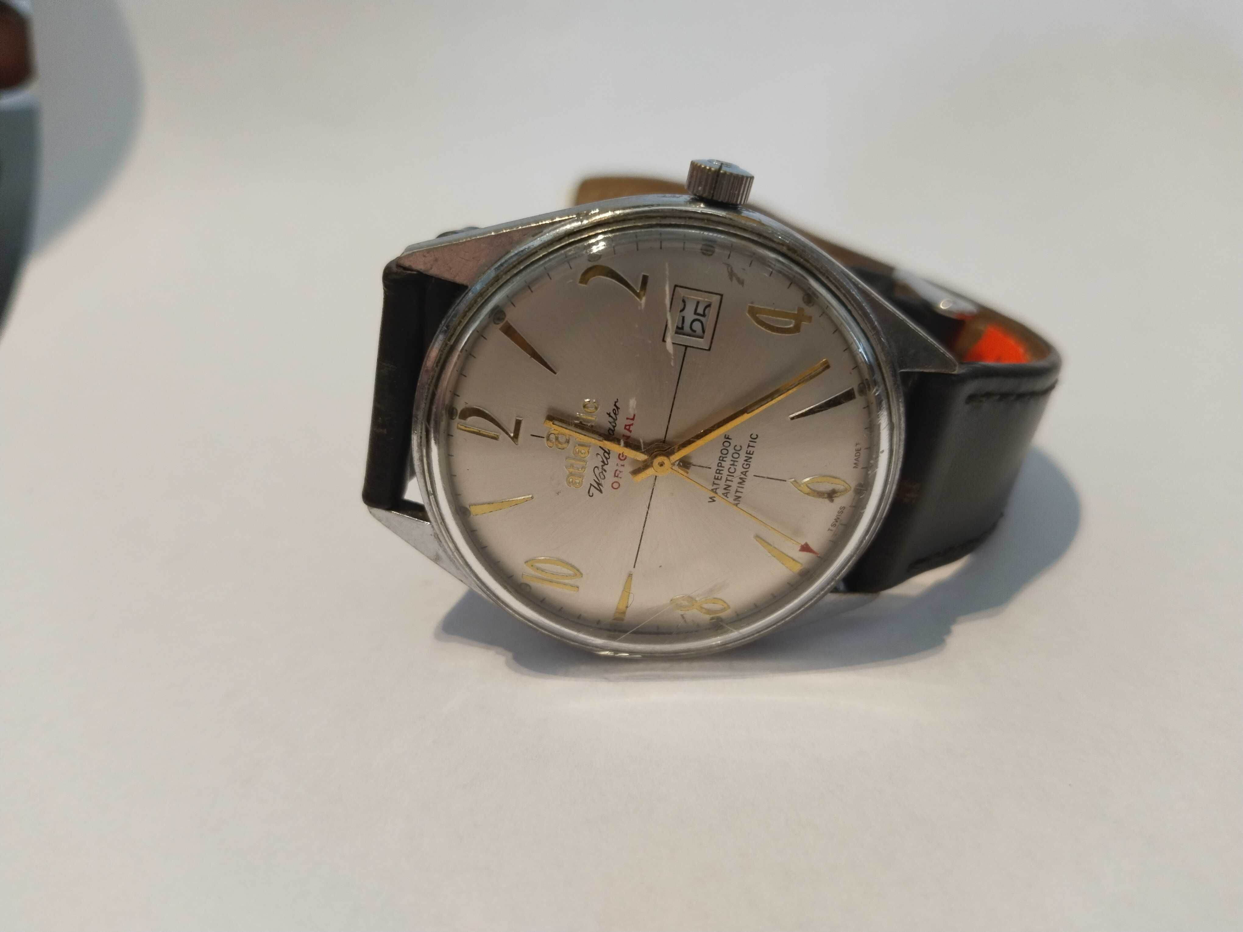 Zegarek Atlantic nakręcany Worldmaster Orginal / PRZECENA / Cz-wa