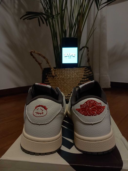 Air Jordan 1 Low Travis Scott Olive nº42 NOVAS com caixa