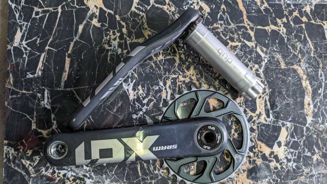 шатуни карбон Sram x01 dub 170mm