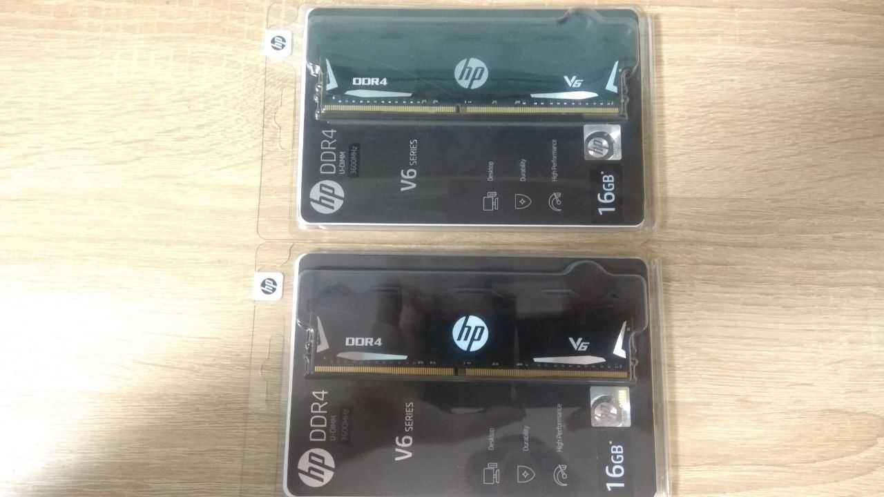 Оперативная память HP 16 GB DDR4 3600 MHz V6 Black. Новая.