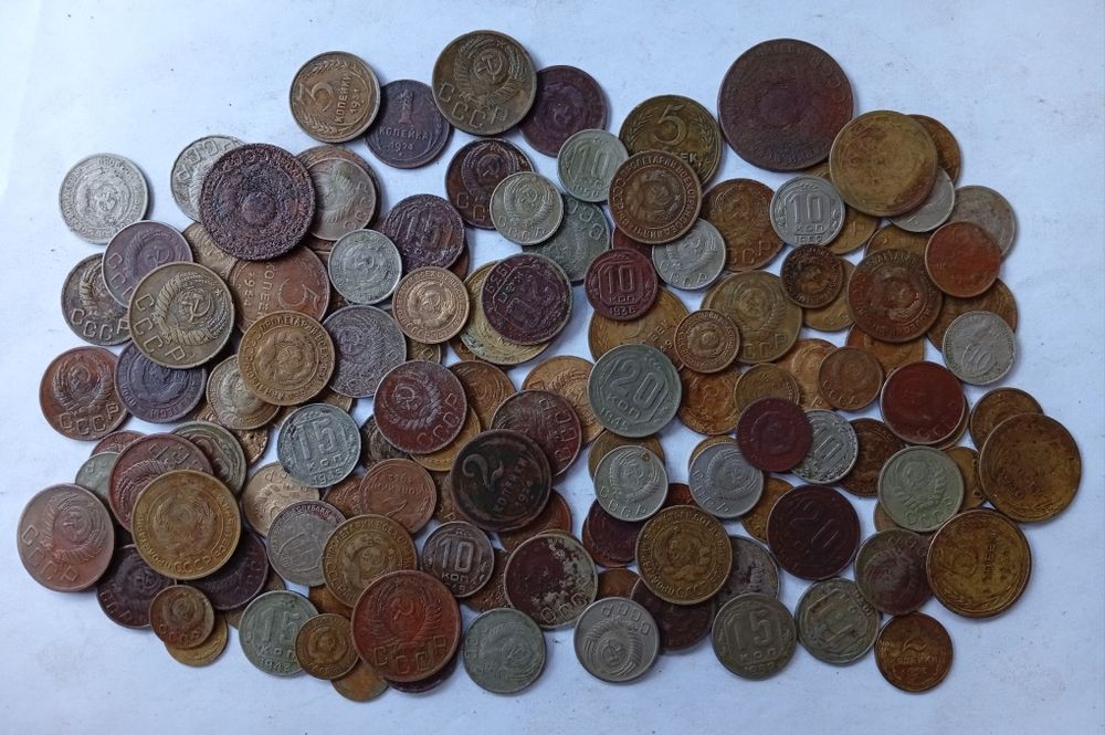 Монети СРСР до реформи 1961 р. 136 монет без повторів!
