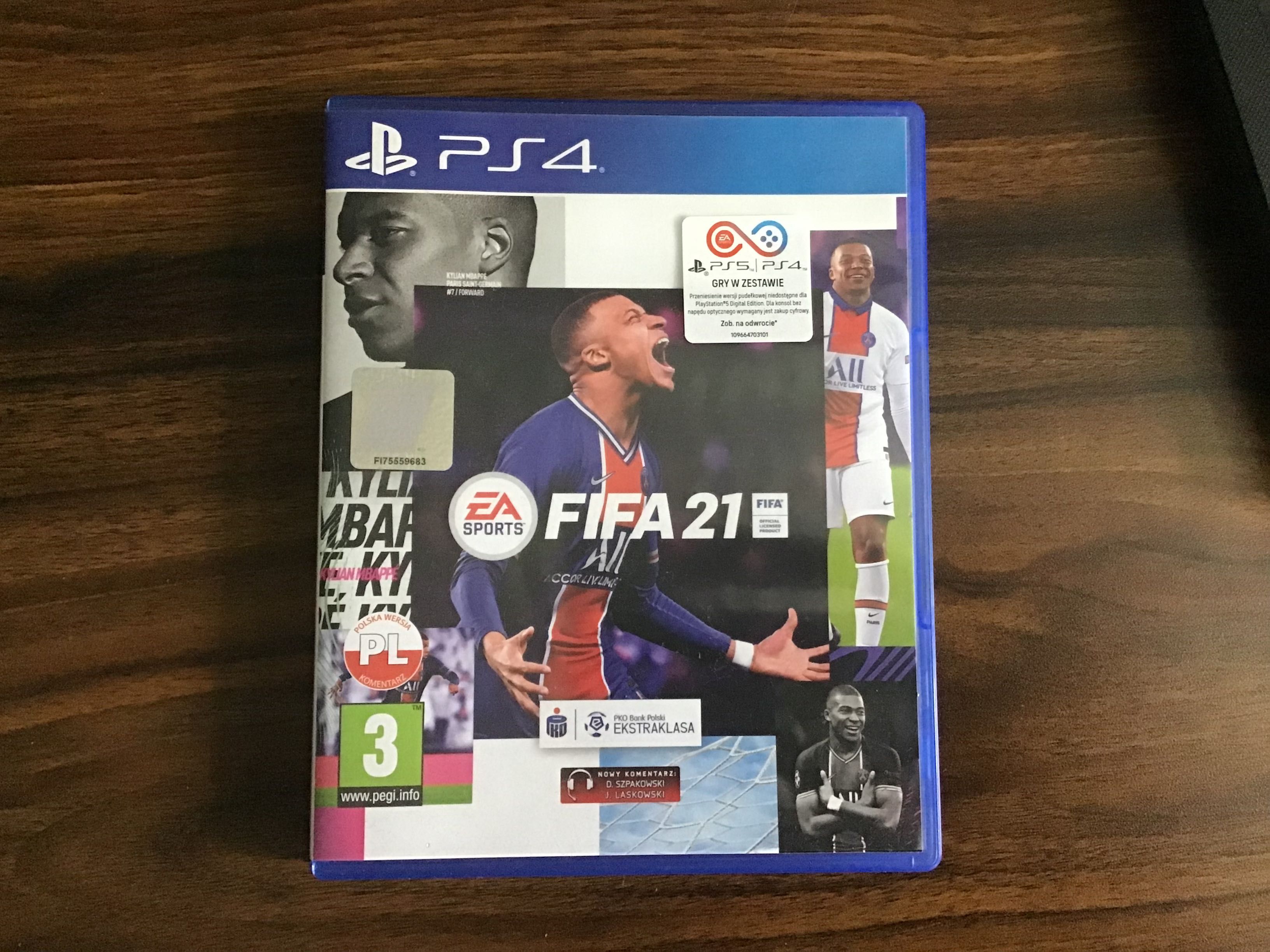 FIFA 2021 play station 4