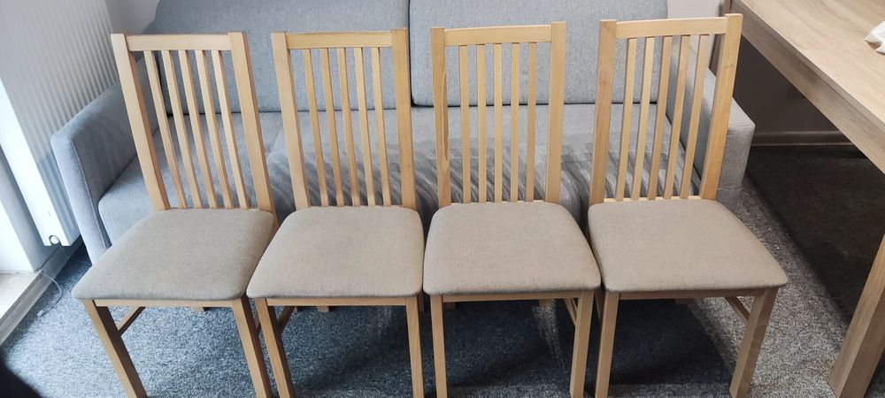 Zestaw czterech krzeseł KAMA