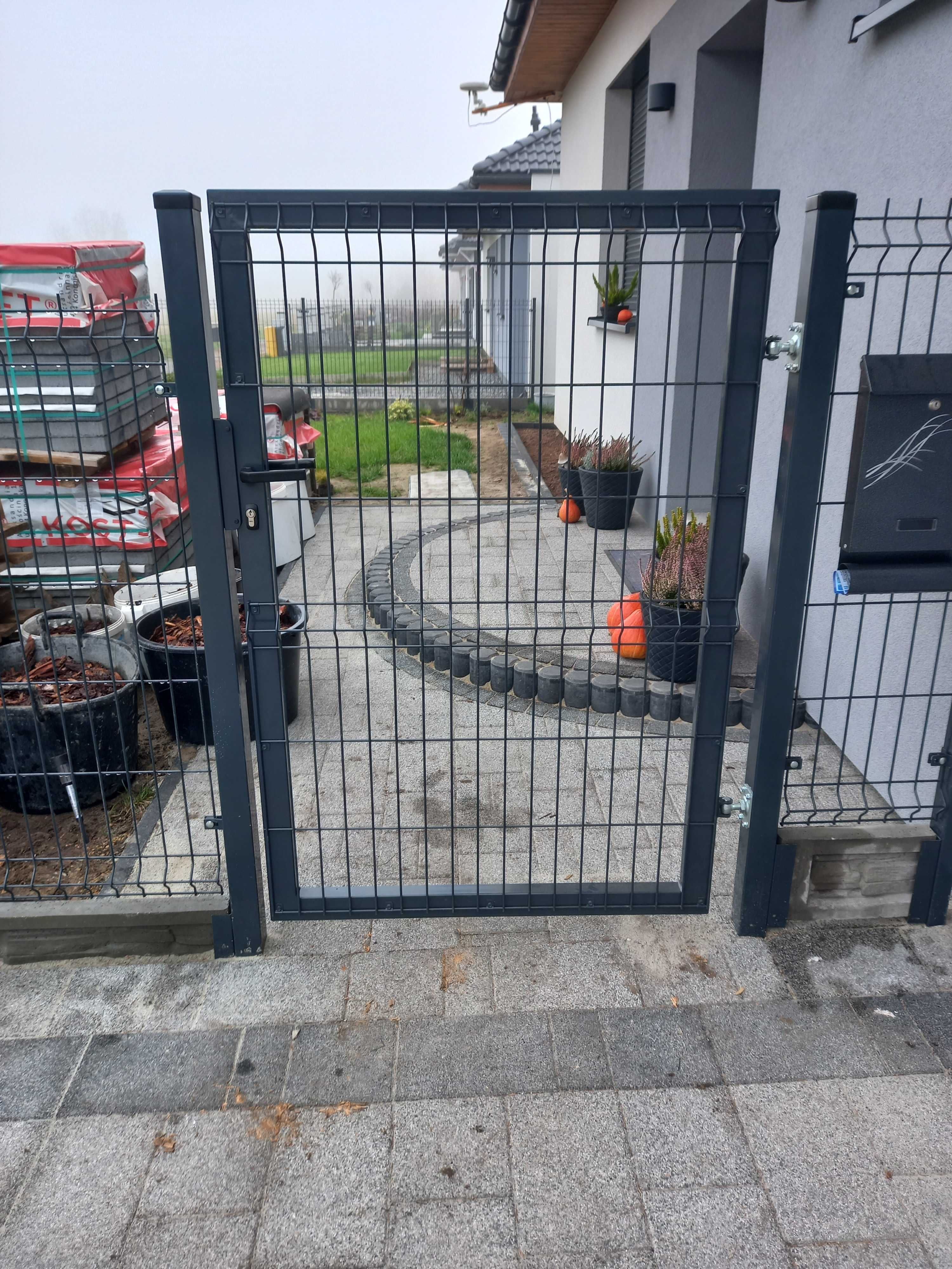 OGRODZENIE PANELOWE Słupki 60 40 Panele ogrodzeniowe PŁOT PŁOTY 80 80