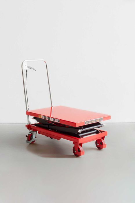 Mesa elevatória manual - 150 kg / 1.26 m de elevação (IVA INCLUIDO)