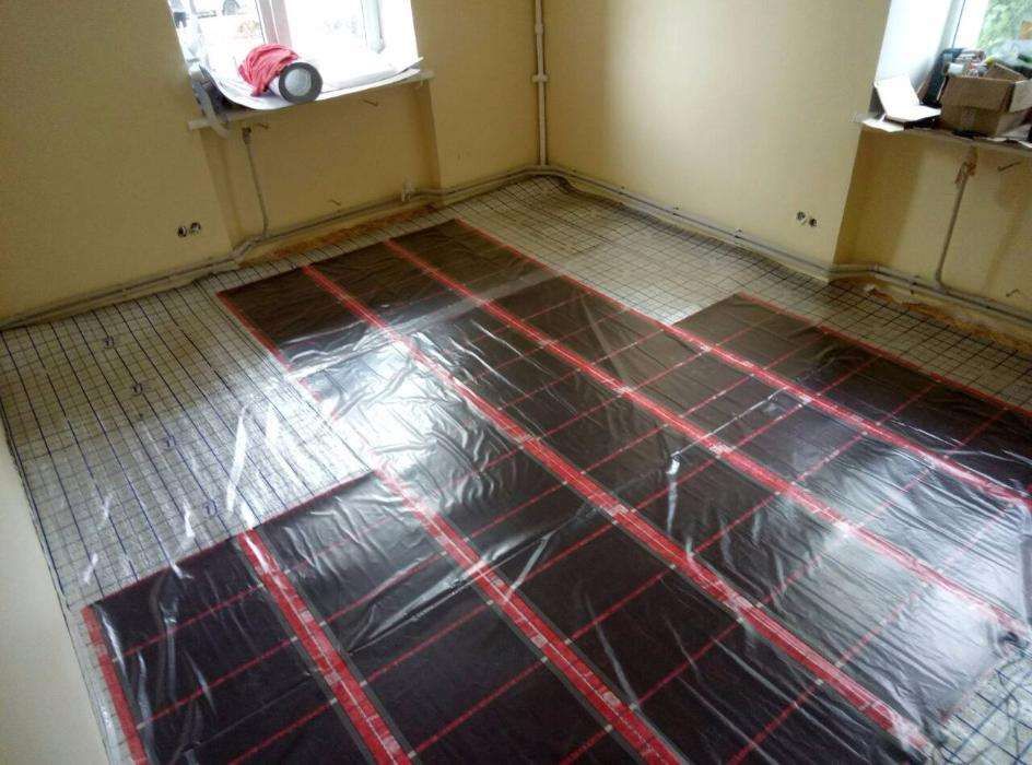 Теплый пол RexVa саморегулирующаяся инфракрасная нагревательная пленка