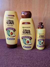 Conjunto Garnier Shampoo+Amaciador+Creme Pentear Óleo Abacate (NOVOS)