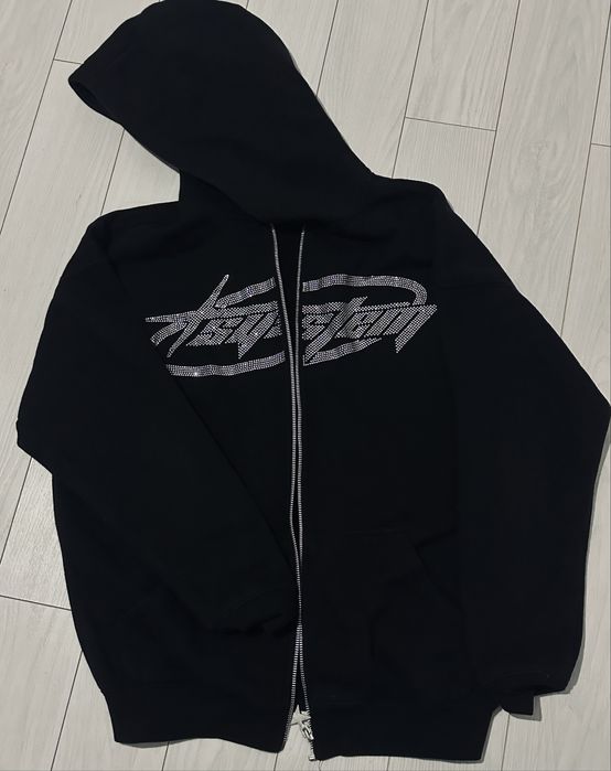 Кофта зі стразами,чорна