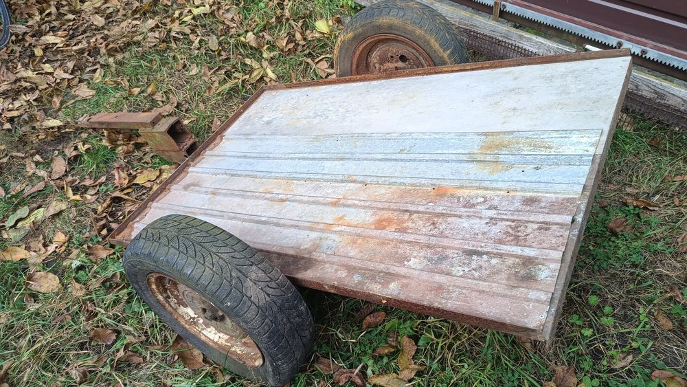 Причеп до мотоблоку. Прицеп для мотоблока.