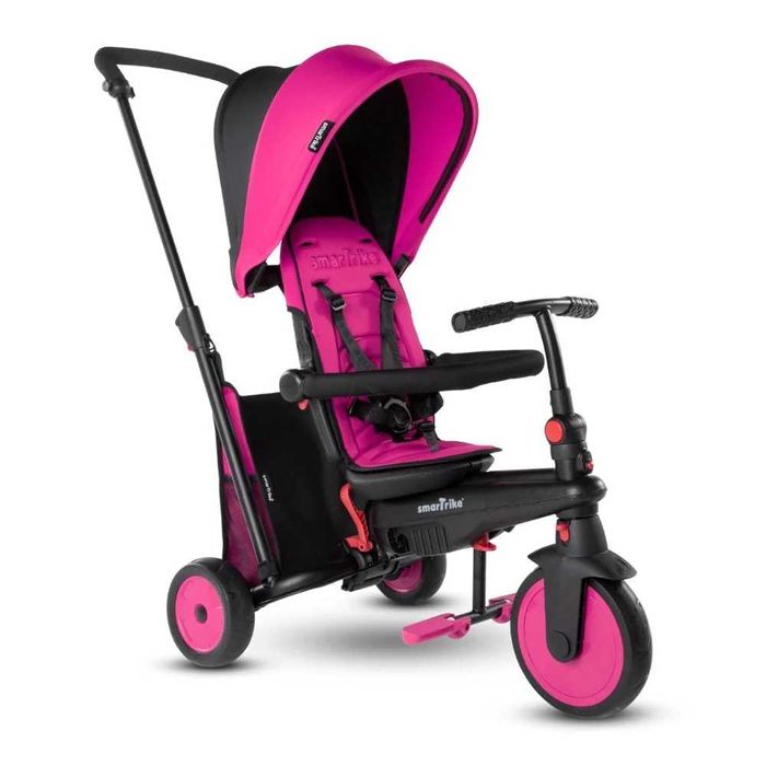 Triciclo Convertible SmarTrike STR 3 Plus - Rosa