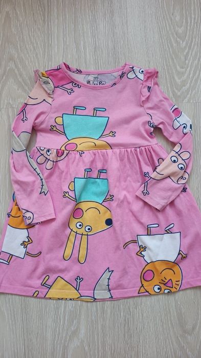 Sukienka, świnka Peppa, Peppa Pig, r.104 Sinsay
