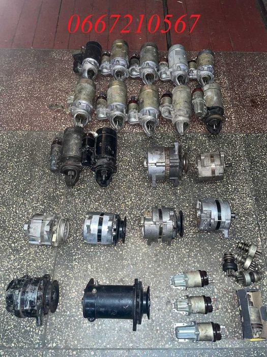 Стартера, генератори Газ 53, Газ 66, Газ 3307, Зил 130,Уаз 452,Уаз 469