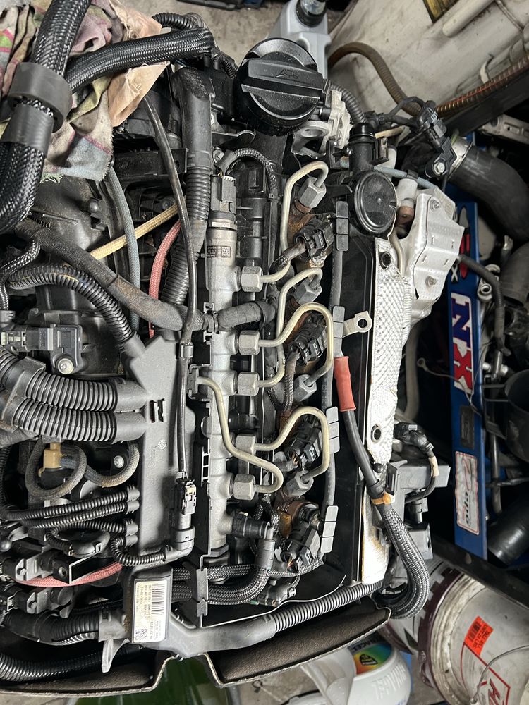 Silnik b47d20b komplet turbo wtryski uszkodzony xdrive g20