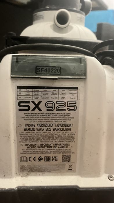 Filtr piaskowy pompa do basenu