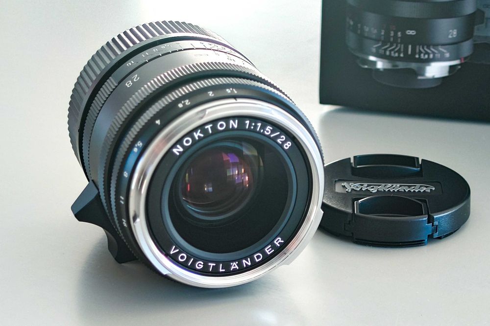 Lente/Objetiva Voigtlander Nokton 28mm 1:1.5 Typ I
