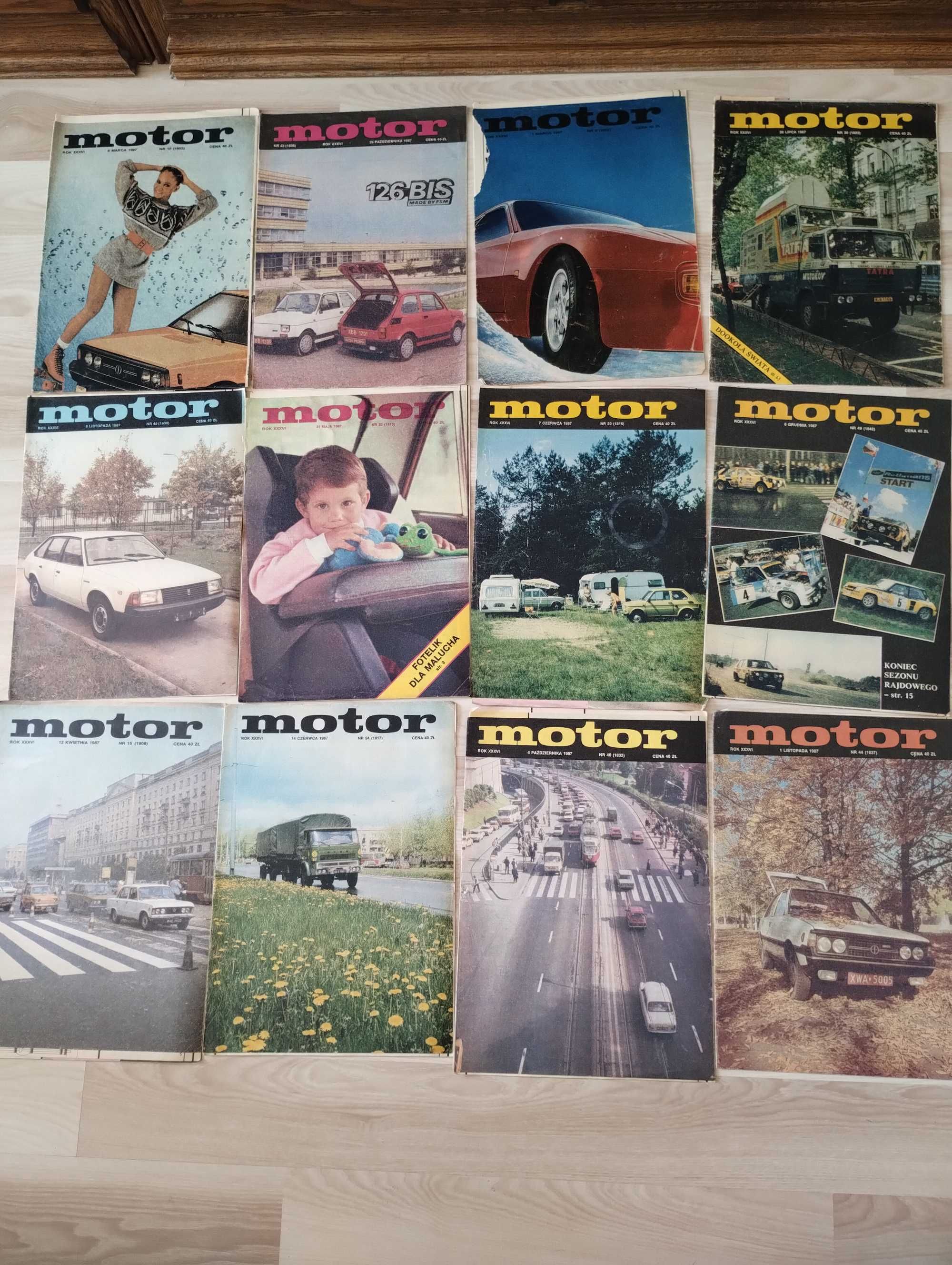 Stare czasopisma Motor