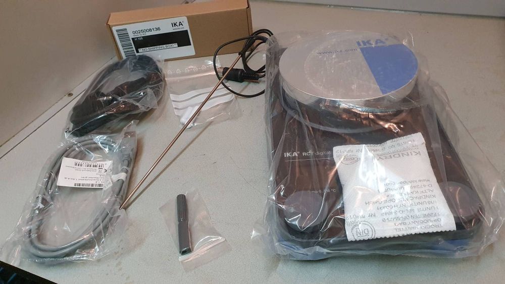 Лабораторна плитка мішалка IKA RCT Digital з Німеччини