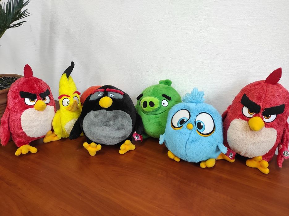 М'які іграшки Angry Birds (Енґрі Бьордс) оригінальні