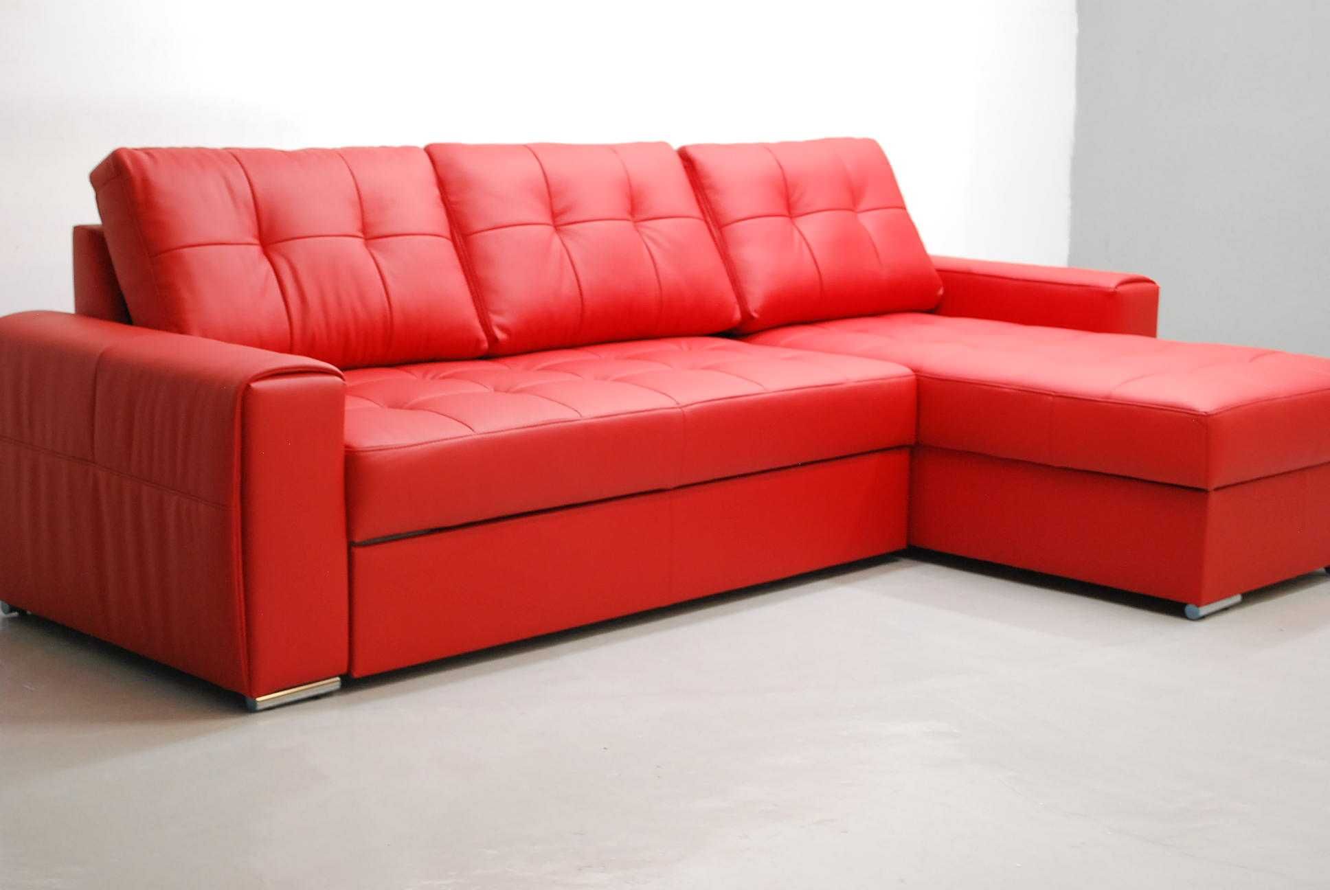 SKÓRA NATURALNA NAROŻNIK Z F.SPANIA 6038 sofa, salon, poczekalnia