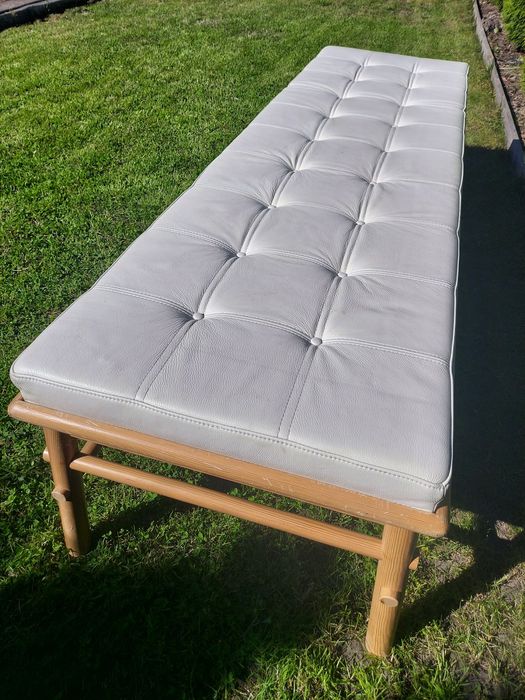 Leżanka skórzana Ikea Vintage