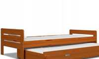 Łóżko drewniane 90x200 cm; ліжко, wooden bed, complete without mattres