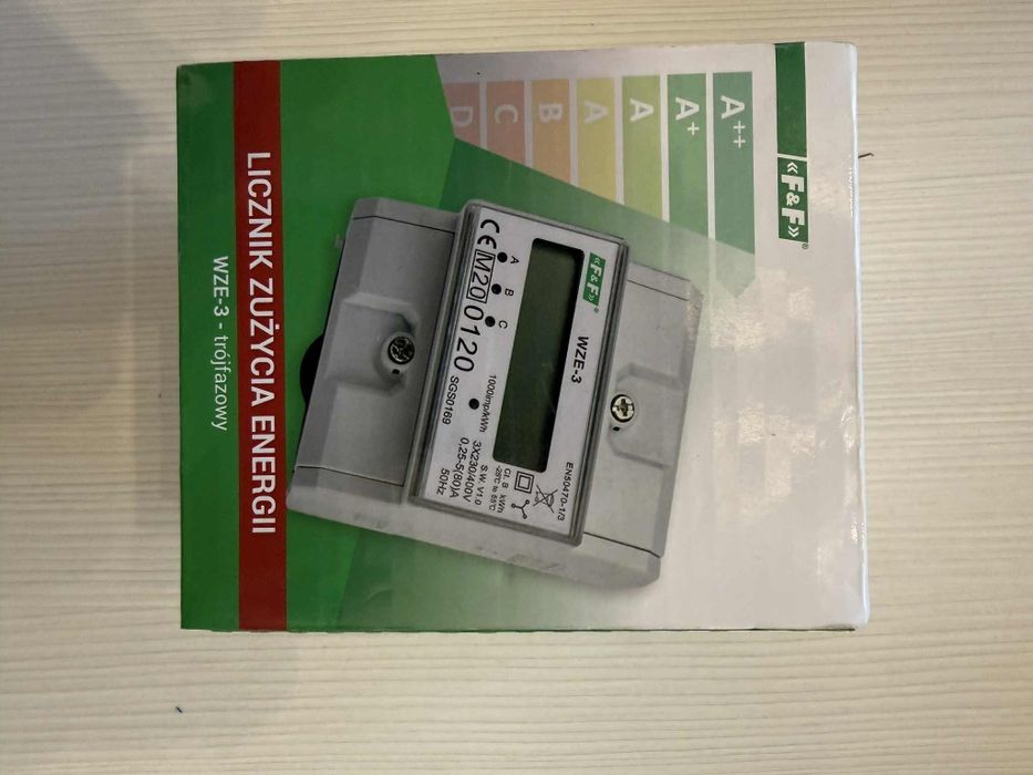 Licznik zużycia energii WZE-3 trójfazowy