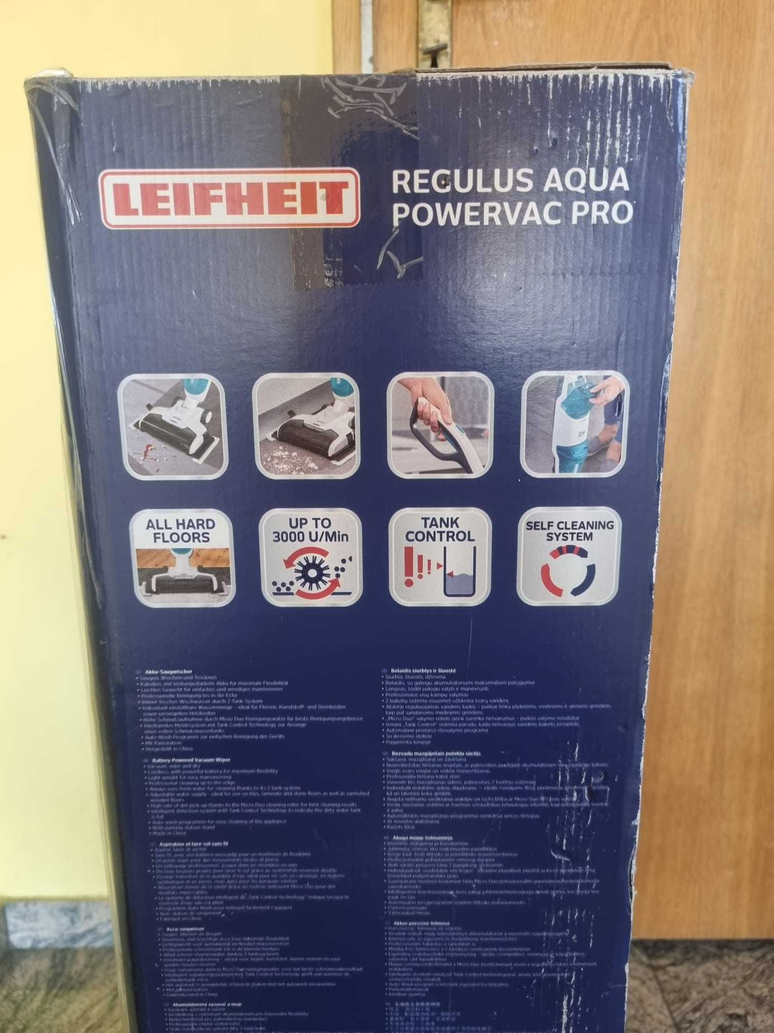 Odkurzacz akumulatorowy Regulus Aqua PowerVac