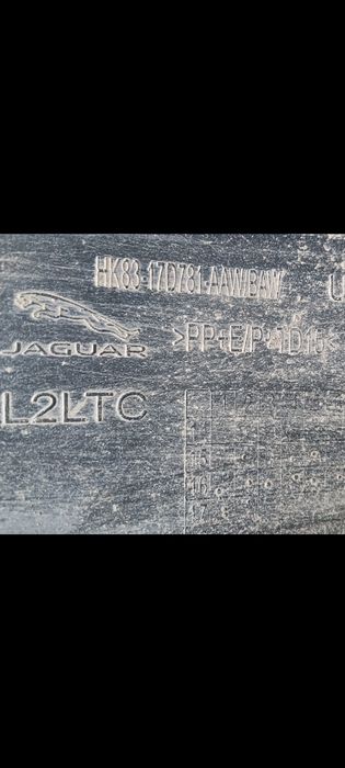 Parachoques jaguar F-PACE para choques 2018