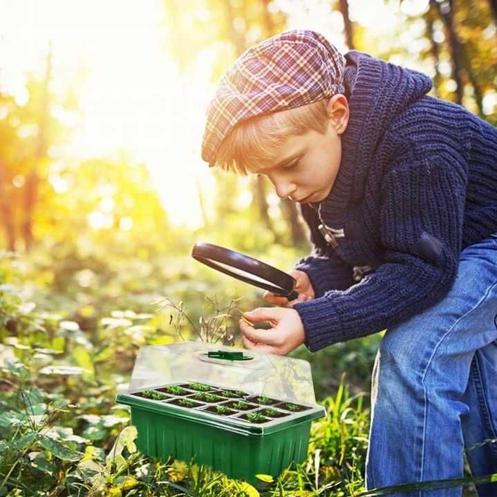 TACE STARTOWE DO ROŚLIN NASION szklarnie do uprawy aż 11 tacek+GRATISY