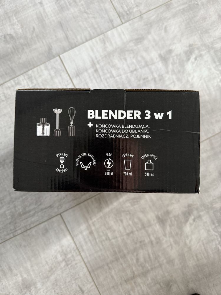 Nowy blender reczny MPM 3w1 BBL-04 gwarancja