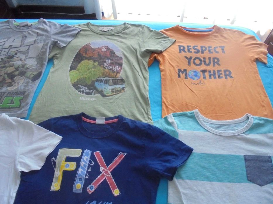lote de roupa de menino a camisola amarela
