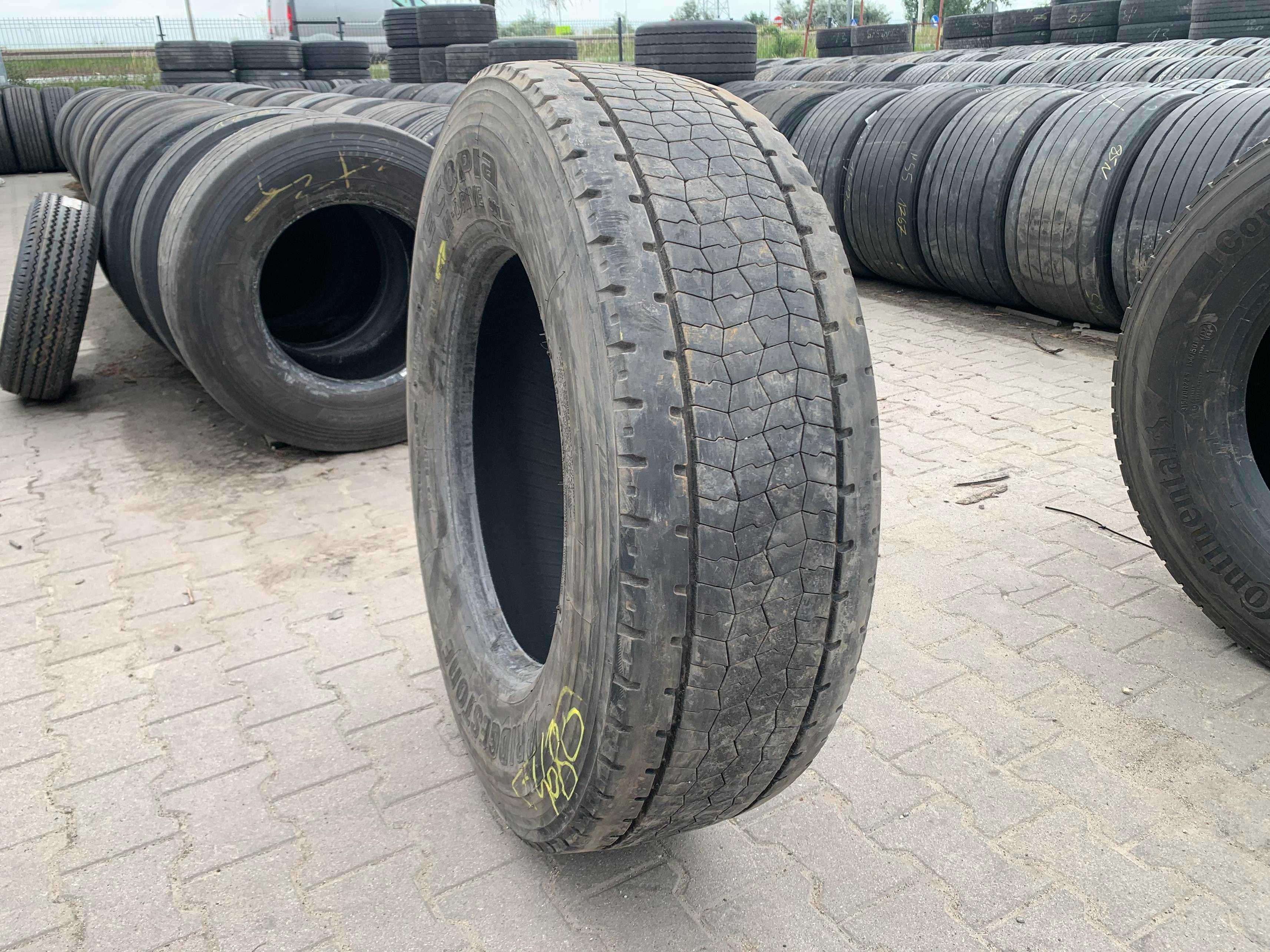 315/70R22.5 Opona BRIDGESTONE ECOPIA H-DRIVE 001 Napęd 10-11mm