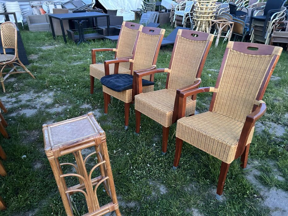 meble fotele ogrodowe rattanowe