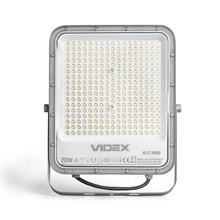 Потужний LED прожектор VIDEX PREMIUM F2 від 30W до 400W. Гарантія 3р