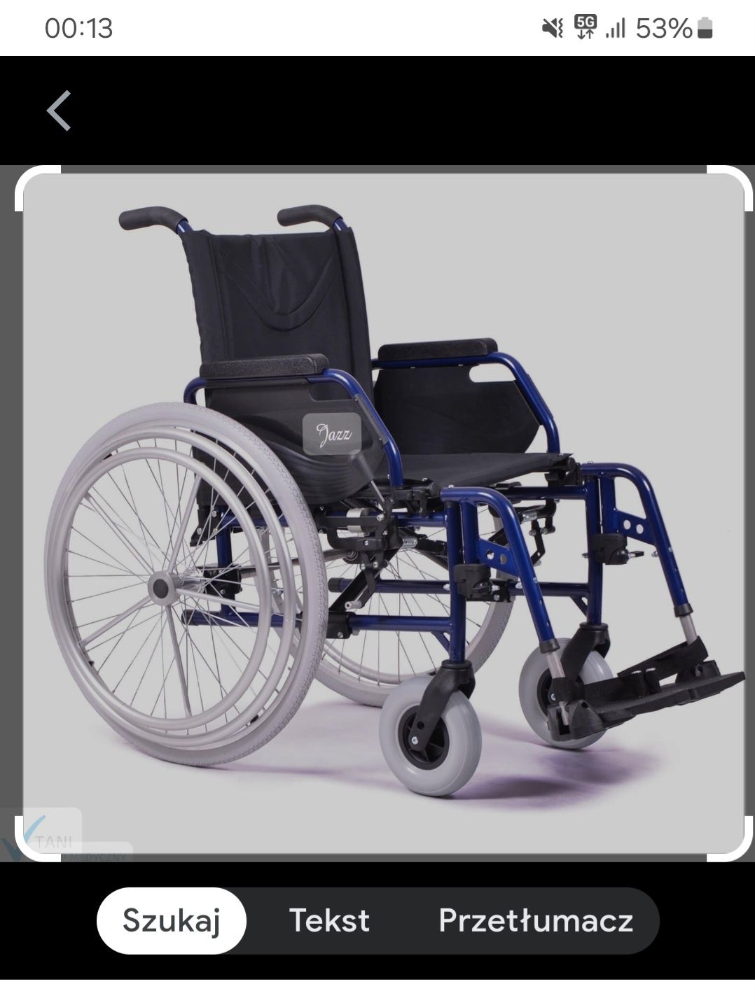 Witam sprzedam nowy wózek inwalidzki