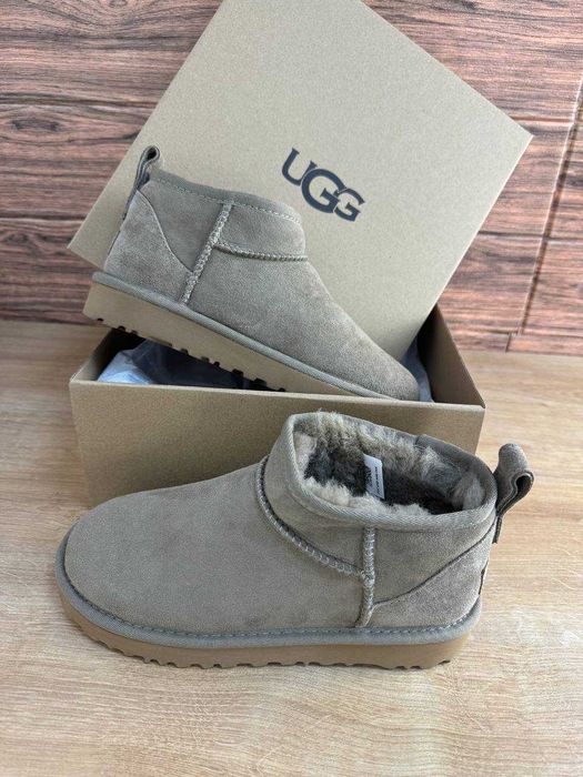 Хіт продажів! Купить жіночі Уггі жіночі Classic Ultra Mini Grey 36-41р
