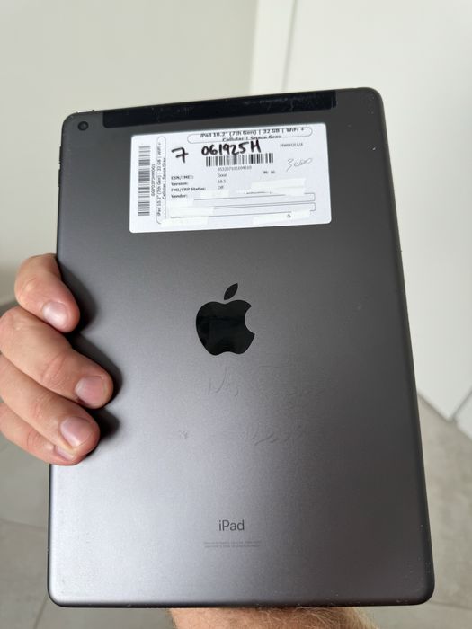 iPad 7 покоління. 32GB. LTE. Сімкарта. Без обмежень. Гарантія