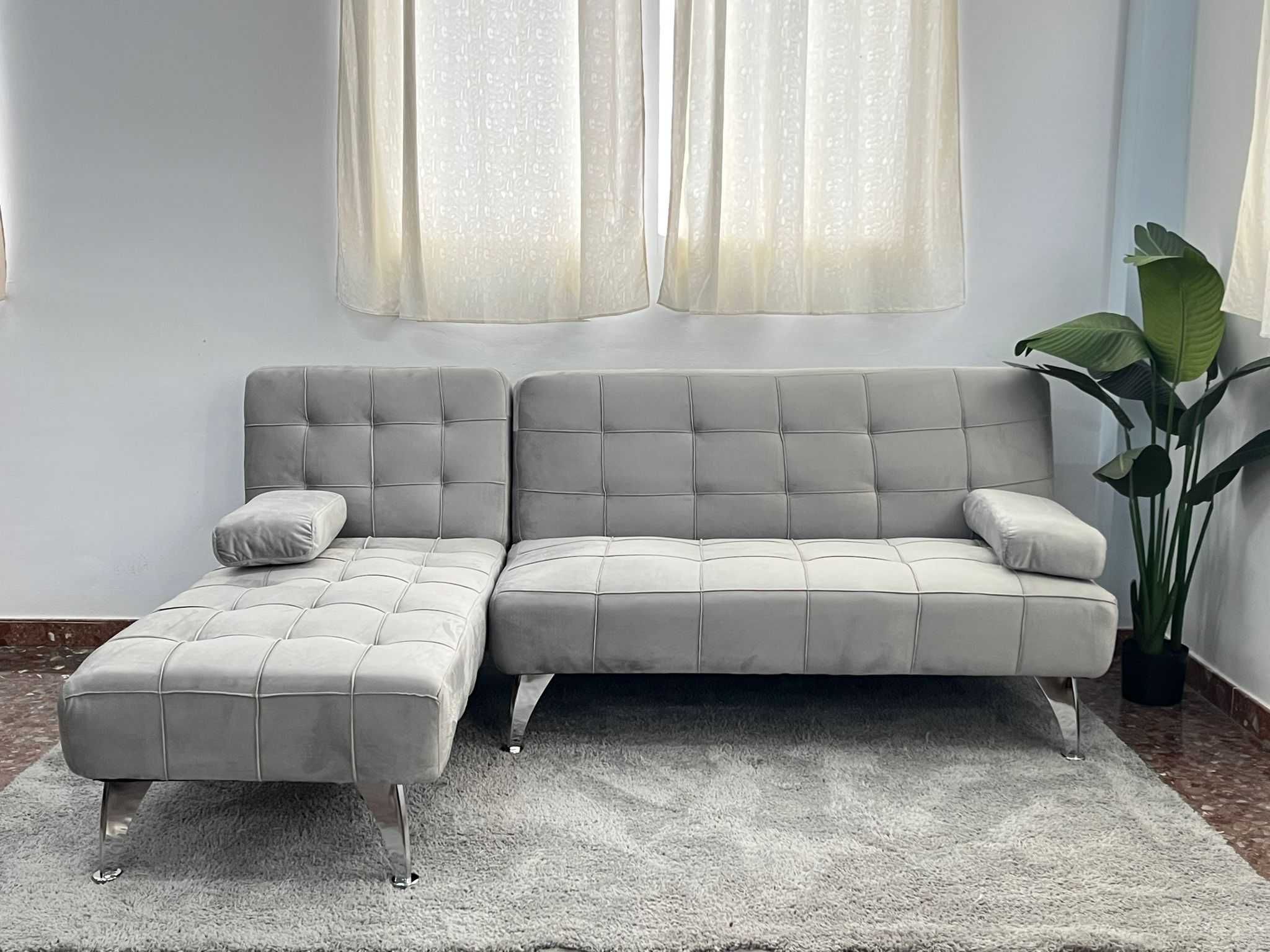 sofa chaise longue novo com entrega gratis