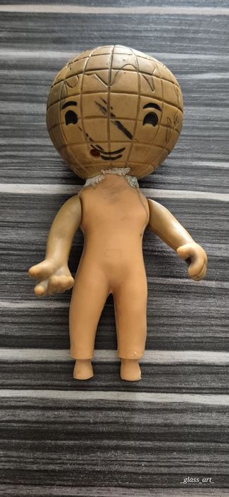 Ludek globus stara zabawka z czasów prl retro zabawka