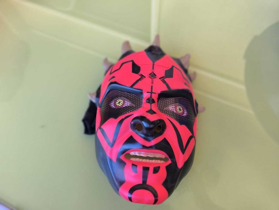 Star Wars máscara eletrónica Darth Maul
